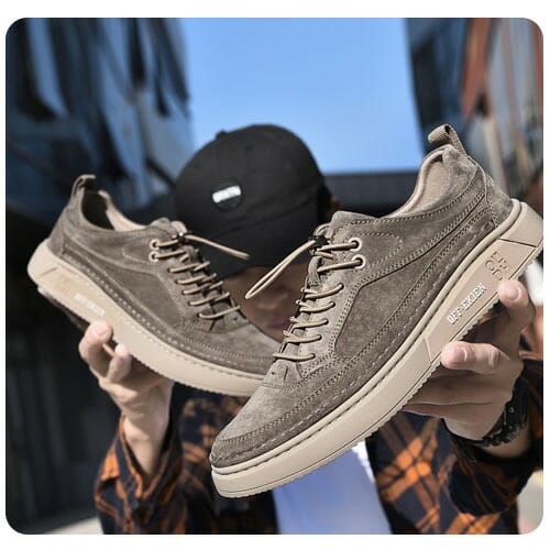 Baskets en cuir Off-Ekien pour homme