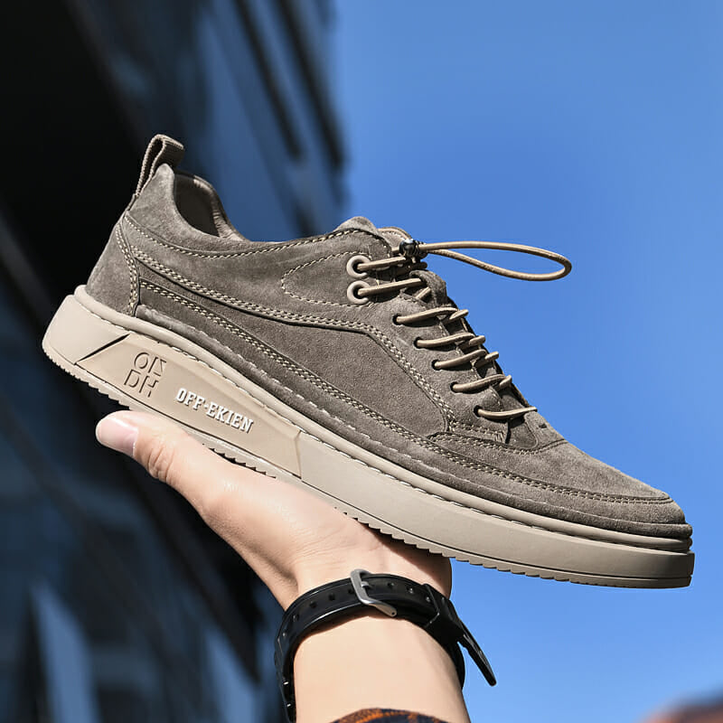 Baskets en cuir Off-Ekien pour homme