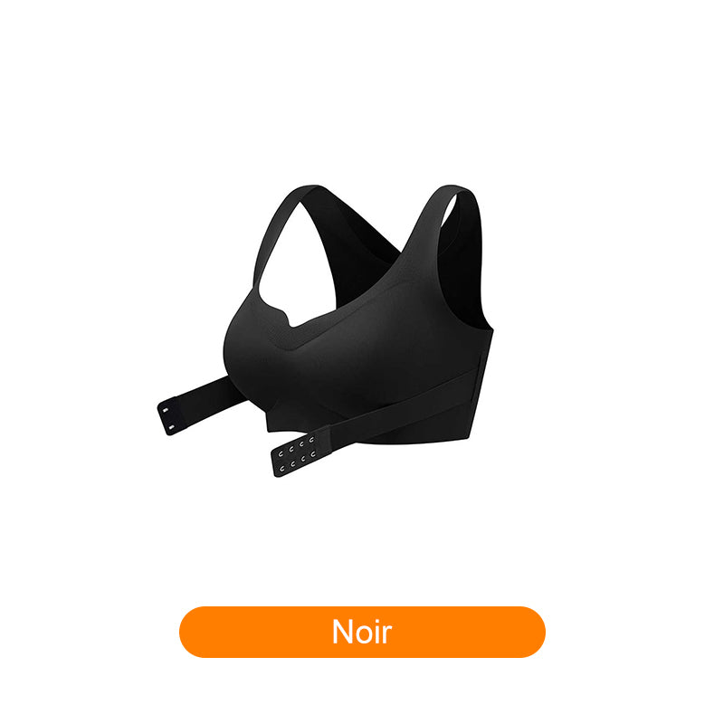 Soutien-gorge Push-up Confortable Sans Coutures avec Fermeture Frontale pour Femmes